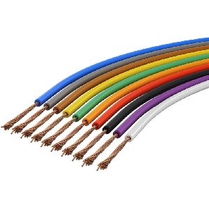 Goobay 77685 Kupferlitzen Set (10 Farben) VPE Retail Polybag Mindestbestellmenge 1