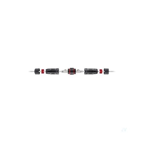 Goobay 79566 Outdoor (IP68) RJ45 Netzwerkkabel-Verbinder, CAT 6 VPE Bulk Mindestbestellmenge 1