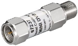 Goobay 67237 Mini Koaxialkabel-Verstärker 18 dB (DVB-T/SAT) VPE Bulk Mindestbestellmenge 1