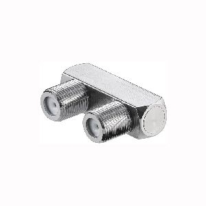 Goobay 11938 F-Verbinder, U-Form: F-Buchse &gt; F-Buchse : VPE Bulk Mindestbestellmenge 10
