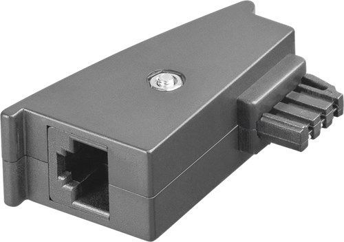 Goobay 45736 TAE Telefon-Adapter-Stecker VPE Bulk Mindestbestellmenge 1