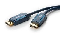 Clicktronic 40992 Casual DisplayPort Kabel 1.4, 1 m - Audio/Video Verbindung für 4K@120 Hz und 8K@60 Hz Inhalte