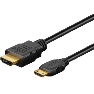 Goobay 74430 Ultra High-Speed HDMI™-Kabel auf Mini-HDMI™ VPE Cable Tag Mindestbestellmenge 1