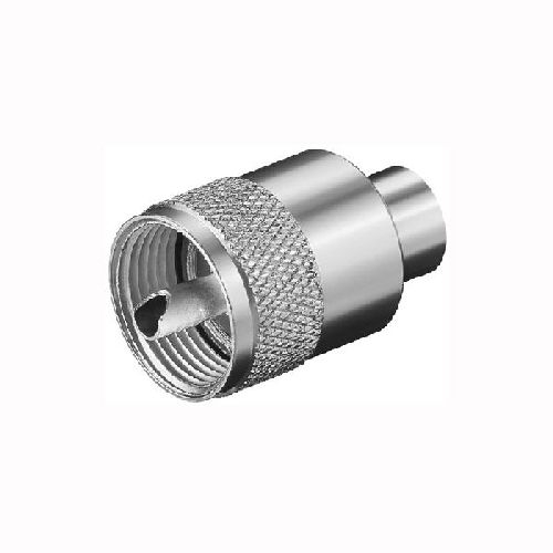 Goobay 11322 UHF-Stecker für Kabel von max. 5,3 mm Ø VPE Bulk Mindestbestellmenge 10