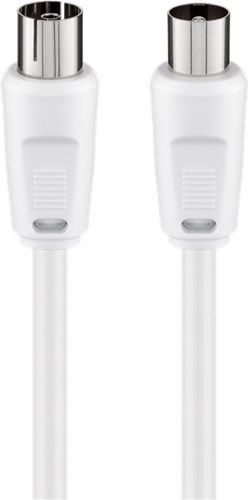 Goobay 50717 Antennenkabel (80 dB), doppelt geschirmt VPE Bulk Mindestbestellmenge 1