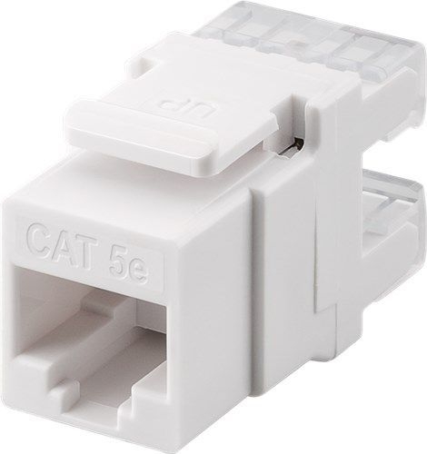 Goobay 95738 Keystone Modul RJ45 CAT 5e, UTP, 100 MHz VPE Bulk Mindestbestellmenge 1