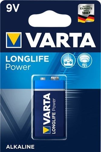 Varta 46826 6LR61/6LP3146/9 V Block (4922) Batterie, 1 Stk. im Blister VPE Retail Blister Mindestbestellmenge 1