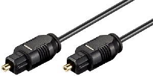 Goobay 51218 Toslink-Kabel 2,2 mm Kabellänge: 3 m VPE Cable Tag Mindestbestellmenge 1