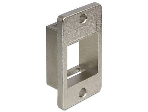 Goobay 79883 Keystone Halterung zum Geräte- und Gehäuseeinbau VPE Bulk Mindestbestellmenge 1