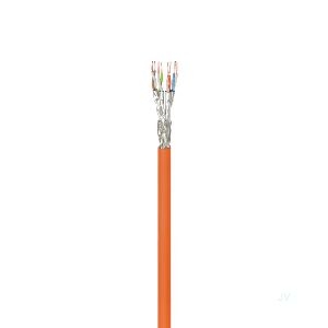 Goobay 91888 CAT 7A Netzwerkkabel, S/FTP (PiMF), orange