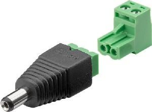 Goobay 76744 Terminal Block 2-pin > DC-Stecker (5,50 x 2,10 mm) VPE Bulk Mindestbestellmenge 10