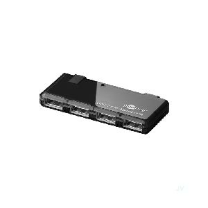Goobay 95670 4-fach USB 2.0 Hi-Speed-HUB