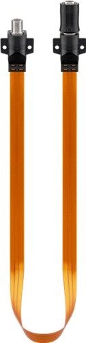 Goobay 71410 Wasserdichte SAT-Fensterdurchführung, extrem flach (0,3 mm) Kabellänge: 0.5 m