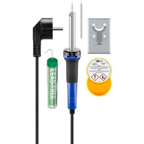 Goobay 45242 5-teiliges Lötkolben-Set, 30 W VPE Retail Blister Mindestbestellmenge 1