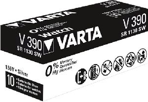 Varta 48017 SR54 (V390) Batterie, 10 Stk. in Box