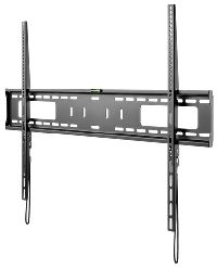 Goobay 49892 Pro TV-Wandhalterung Pro FIXED (XL), Schwarz - für Fernseher von 43'' bis 100'' (109-254 cm) bis 75kg