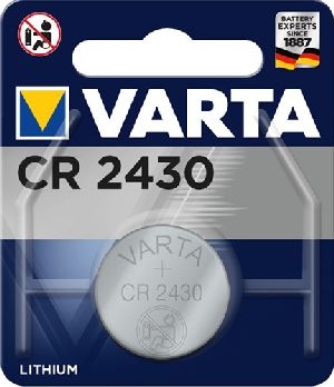 Varta 48061 CR2430 (6430) Batterie, 1 Stk. im Blister VPE Retail Blister Mindestbestellmenge 10
