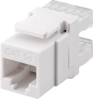 Goobay 95738 Keystone Modul RJ45 CAT 5e, UTP, 100 MHz : VPE Bulk Mindestbestellmenge 1