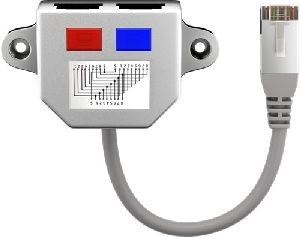 Goobay 68911 Kabel-Splitter (Y-Adapter) VPE Bulk Mindestbestellmenge 1