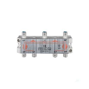 Goobay 67004 SAT-Verteiler, 6-fach VPE Bulk Mindestbestellmenge 1