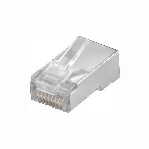 Goobay 15016 RJ45-Stecker, CAT 5e STP geschirmt