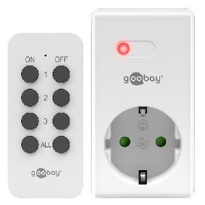 Goobay 58692 Funksteckdosen-Set 1+1 :