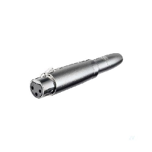 Goobay 27453 XLR-Kupplung, 3-polig VPE Bulk Mindestbestellmenge 1