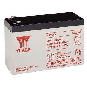 Yuasa 48611 Bleiakku 12 V, 7,0 Ah (NP7-12L) VPE Bulk Mindestbestellmenge 1