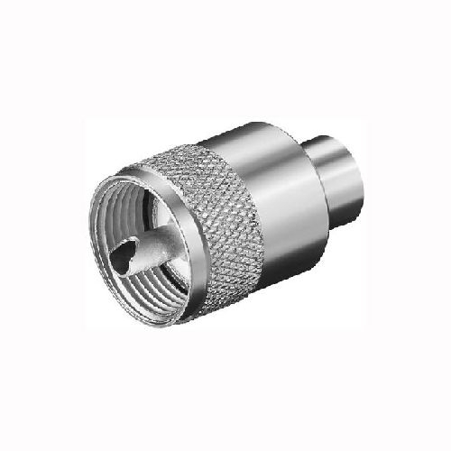 Goobay 11321 UHF-Stecker für Kabel von max. 6 mm Ø VPE Bulk Mindestbestellmenge 10