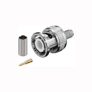 Goobay 11333 BNC-Crimpstecker : VPE Bulk Mindestbestellmenge 10