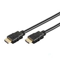 Goobay 60622 Series 2.0 LC High Speed HDMI™ Kabel mit Ethernet, 2 m, Schwarz