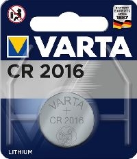 Varta 48057 Professional Electronics CR2016 (6016) - Lithium-Knopfzelle, 3 V