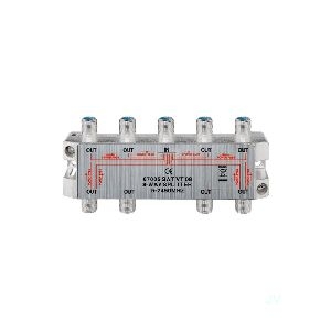 Goobay 67005 SAT-Verteiler, 8-fach Ausgang, Anzahl: 8 x out