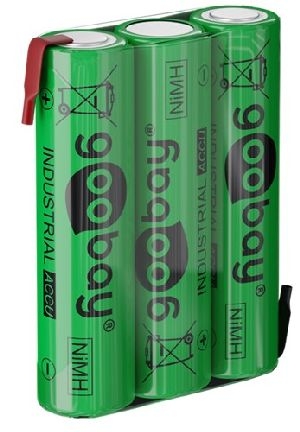 Goobay 55581 3x AAA (Micro) Akku - 800 mAh VPE Bulk Mindestbestellmenge 1