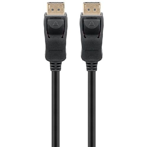 Goobay 61699 DisplayPort™-Kabel 1.4 VPE Cable Tag Mindestbestellmenge 10