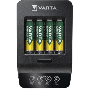 Varta 64757 LCD Smart Charger+ (Typ 57684) inkl. 4x AA 2100 mAh