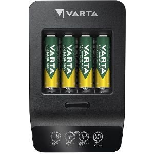 Varta 64757 LCD Smart Charger+ (Typ 57684) inkl. 4x AA 2100 mAh :