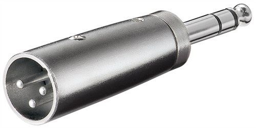 Goobay 27515 XLR-Adapter VPE Bulk Mindestbestellmenge 1
