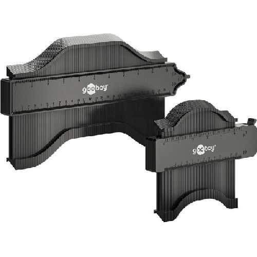 Goobay 61668 Konturenlehre, 2er-Set VPE Retail Box Mindestbestellmenge 1