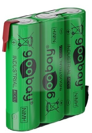 Goobay 55652 3x AA (Mignon) Akku - 2100 mAh VPE Bulk Mindestbestellmenge 1