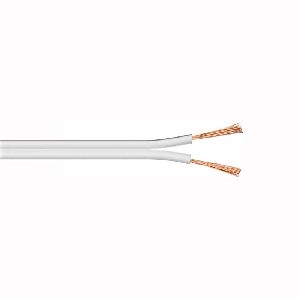 Goobay 15101 Lautsprecherkabel weiß VPE Cable spool-drum Mindestbestellmenge 1